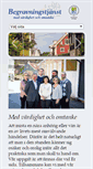 Mobile Screenshot of begravningstjanst.se